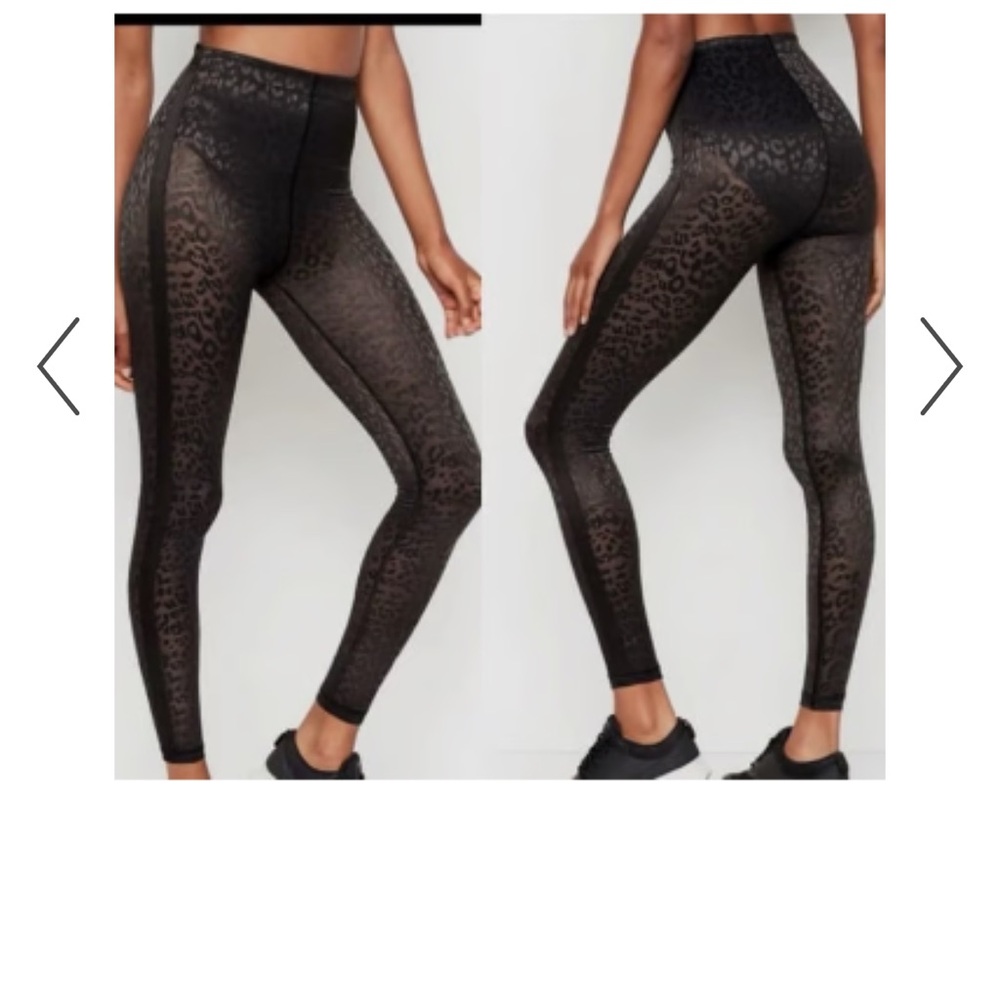 Victoria’s Secret Mesh Cheetah Leggings Size Small